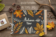 Autumn leaves. Vector Collection, an Illustration by Tabiti (Thumbnail 7 of 9)