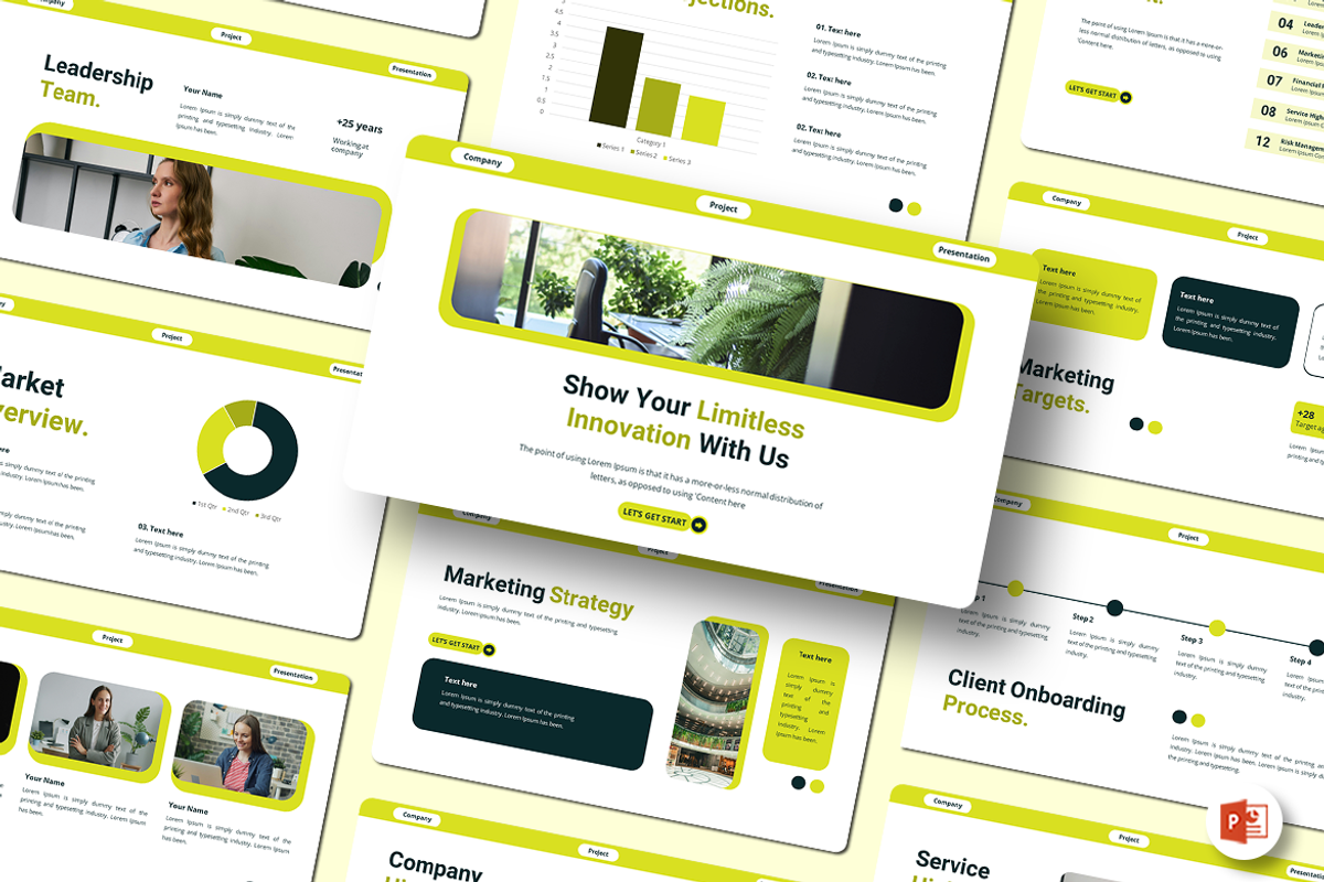 Creative Company - PowerPoint, a Presentation Template by QR Design Studio (Photo 1 of 3)