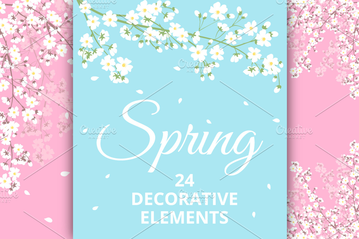 Spring Bundle Blossoming Branches, an Illustration by Sveta Aho (Photo 1 of 5)