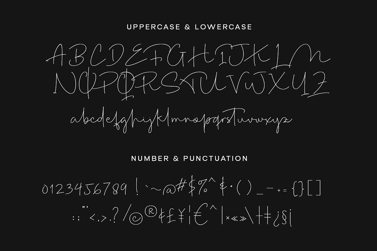 Polantas Signature Font, a Handwritten Font by Siwox Studios (Photo 10 of 12)