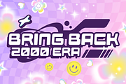 Pikabu - Y2k Vibes Display Font, a Sans Serif Font by Pekotype (Thumbnail 2 of 15)