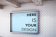 Mockup billboards in the subway, a Print Template by FilL239 (Thumbnail 5 of 6)