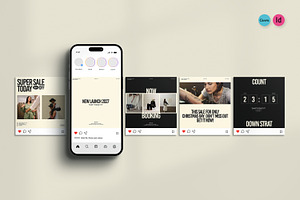 Social Media Sale Post, a Social Media Template by Creatiya Type