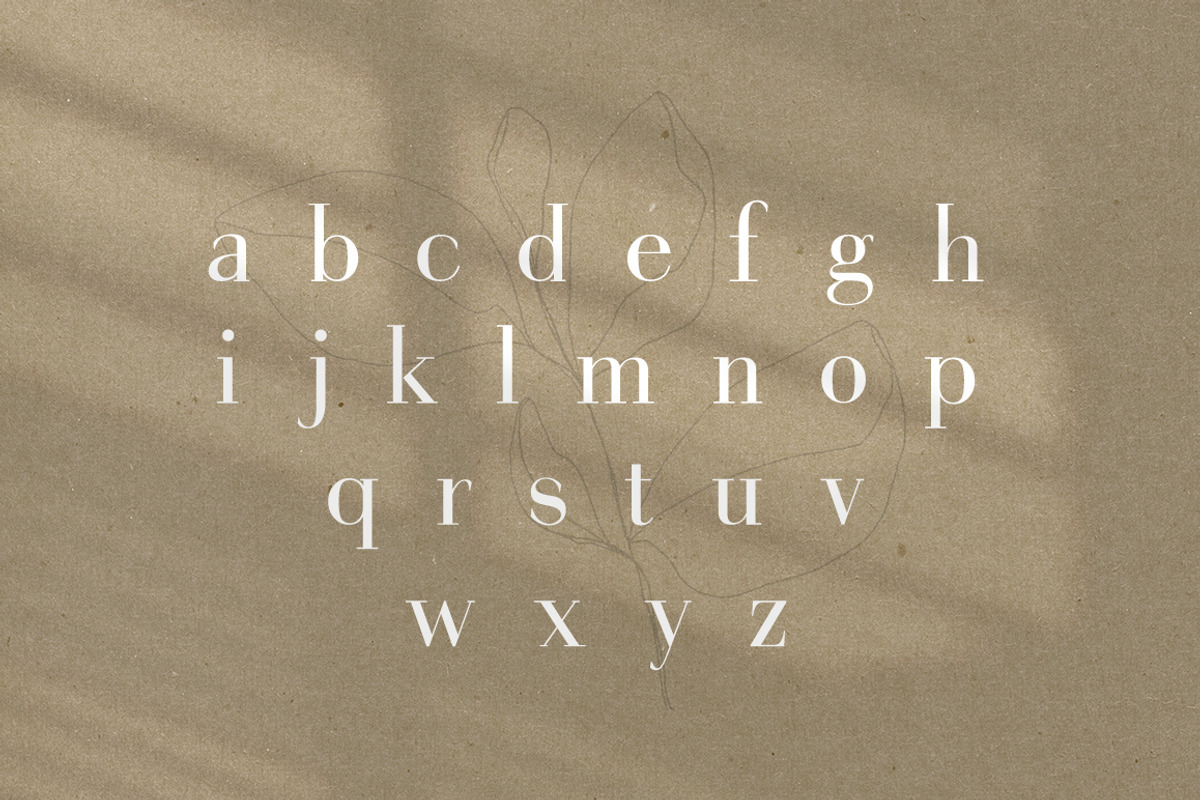 Gorgeous Serif Font preview 7