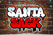 Santa Sack, a Sans Serif Font by BBtypeStudios (Thumbnail 1 of 10)