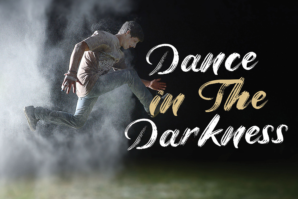 Rustical Brush Font preview 5