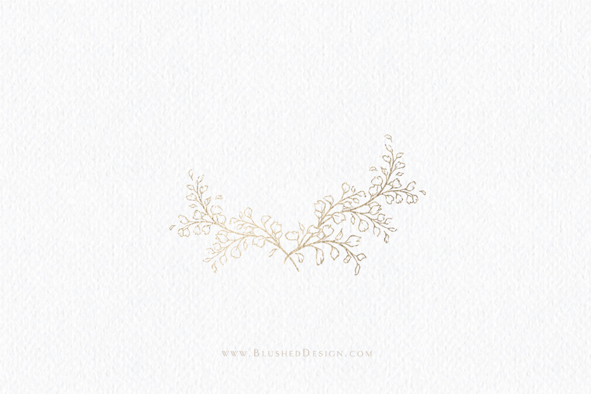 Wedding Logo Crest Illustration, an Illustration by Blushed Design by Katrina (Photo 4 of 8)