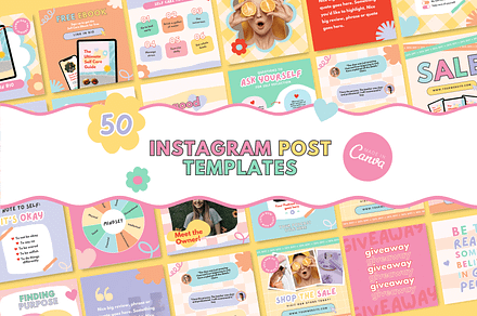 Colorful Instagram Post Template