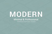 Modern Minimal PowerPoint Template, a Presentation Template by SlideArt (Thumbnail 22 of 22)
