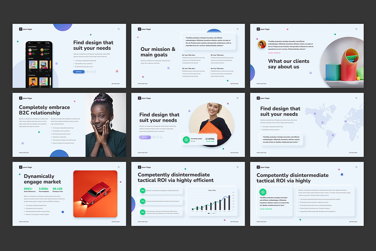 Neuromorphic Presentation Template, a Presentation Template by Pixel_Vision_Store (Photo 4 of 5)