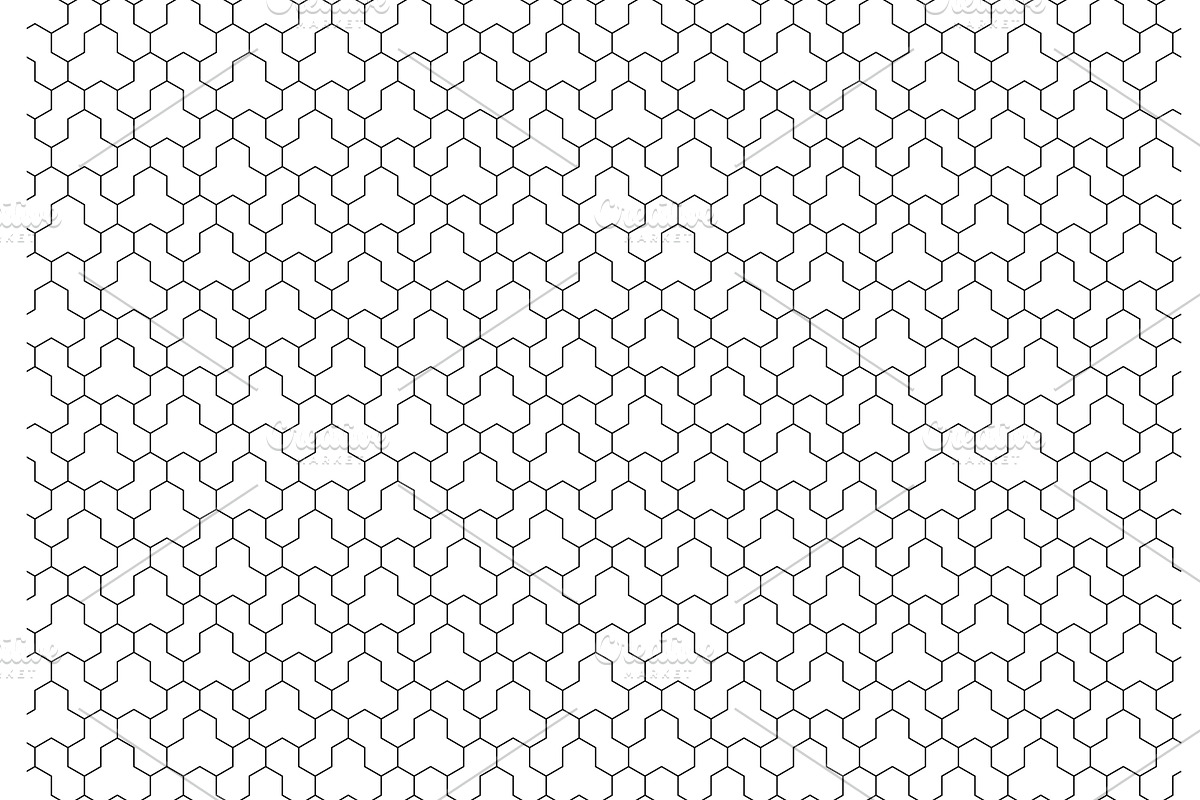 Seamless Geometric Background, a Decorative Illustration by FineArtStudio (Photo 1 of 3)