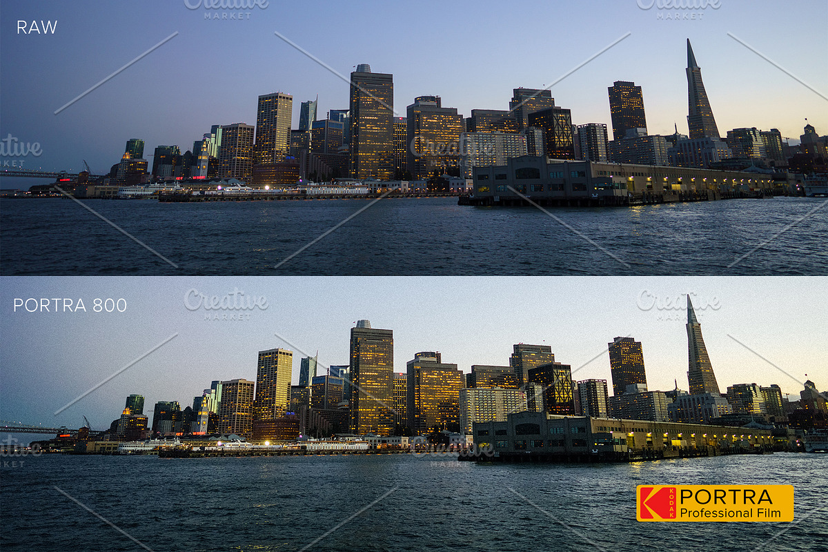 KODAK PORTRA preset Lightroom preview 4