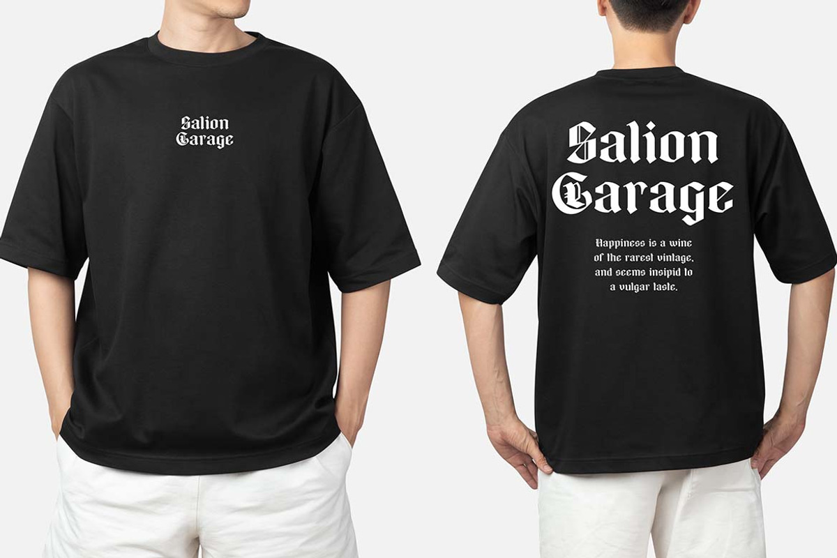Chigger Dragon Blackletter Font, a Blackletter Font by UICreative (Photo 9 of 13)