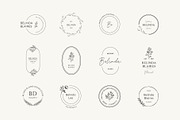 Minimal Flowers Logo Bundle, a Branding & Logo Template by Anatartan Design (Thumbnail 4 of 12)