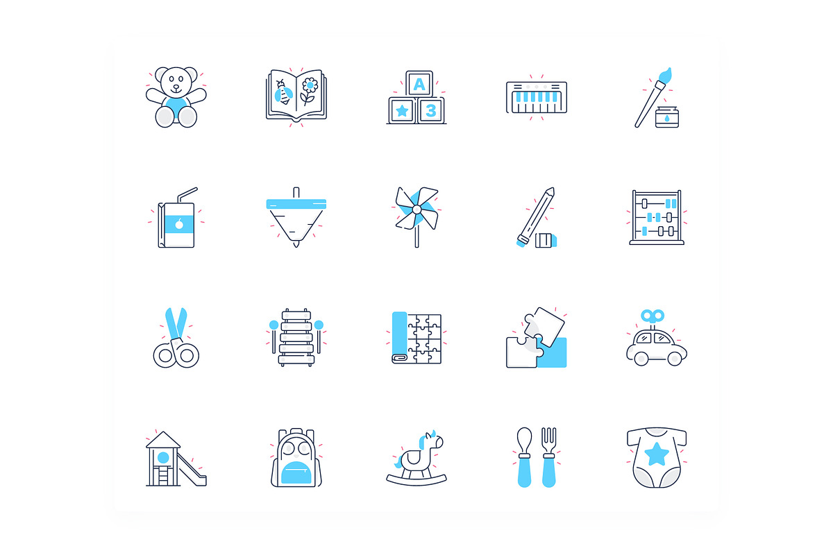 Kindergarten Icons, an Icon by iconfield (Photo 2 of 5)
