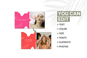 Esthetician Template Mini Bundle, a Social Media Template by Branding by Kellsey (Thumbnail 3 of 5)