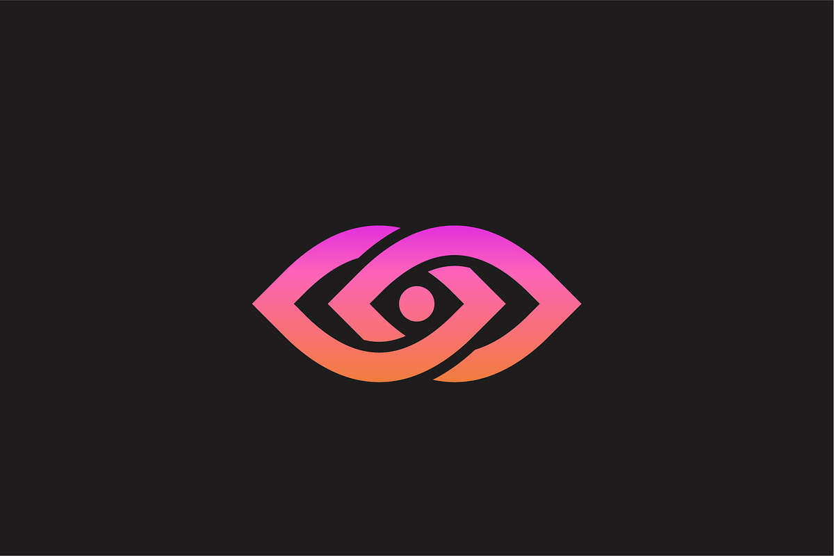 Vision abstract logo. Eye logotype., a Branding & Logo Template by craftlove (Photo 3 of 4)