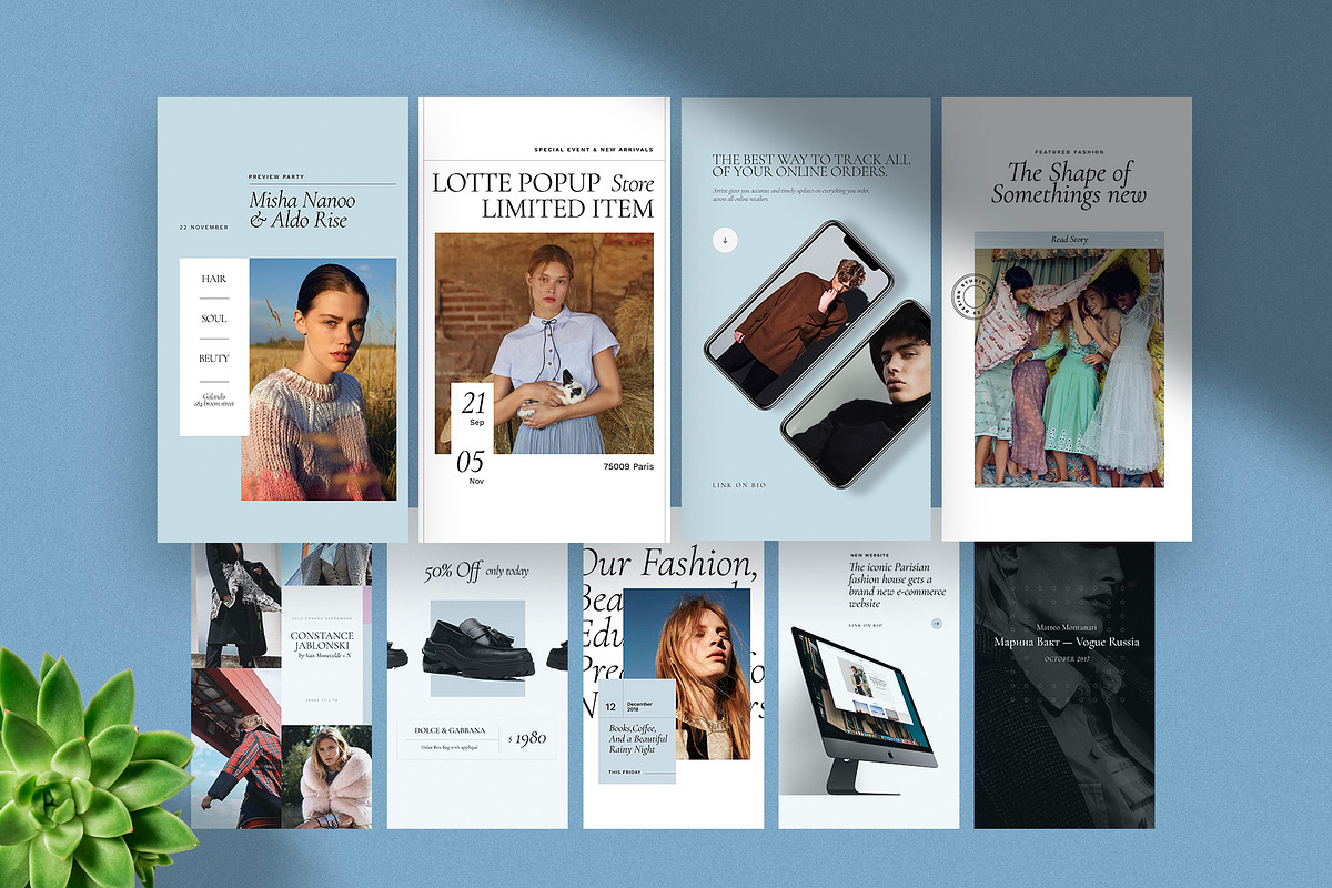 Violin Social Media Kit, a Social Media Template by Amirzhanuly (Photo 8 of 16)