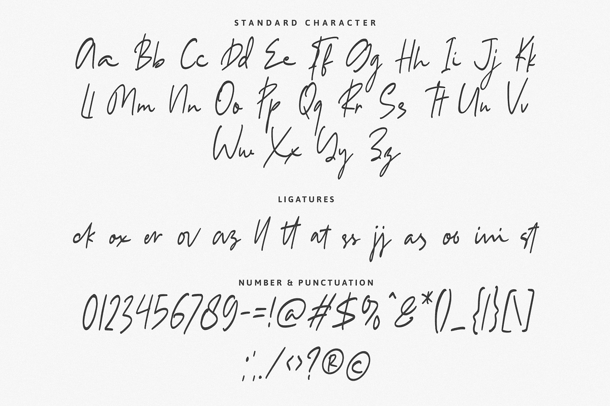 Clubstone Font, a Handwritten Font by Muwatta Studio (Photo 9 of 10)