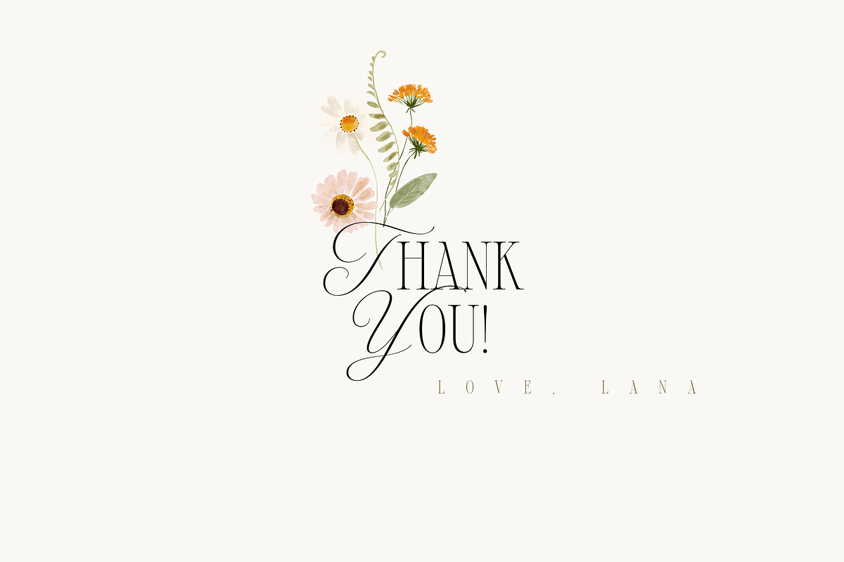 FIELD WILDFLOWERS watercolor, a Decorative Illustration by Lana Elanor (Photo 12 of 12)