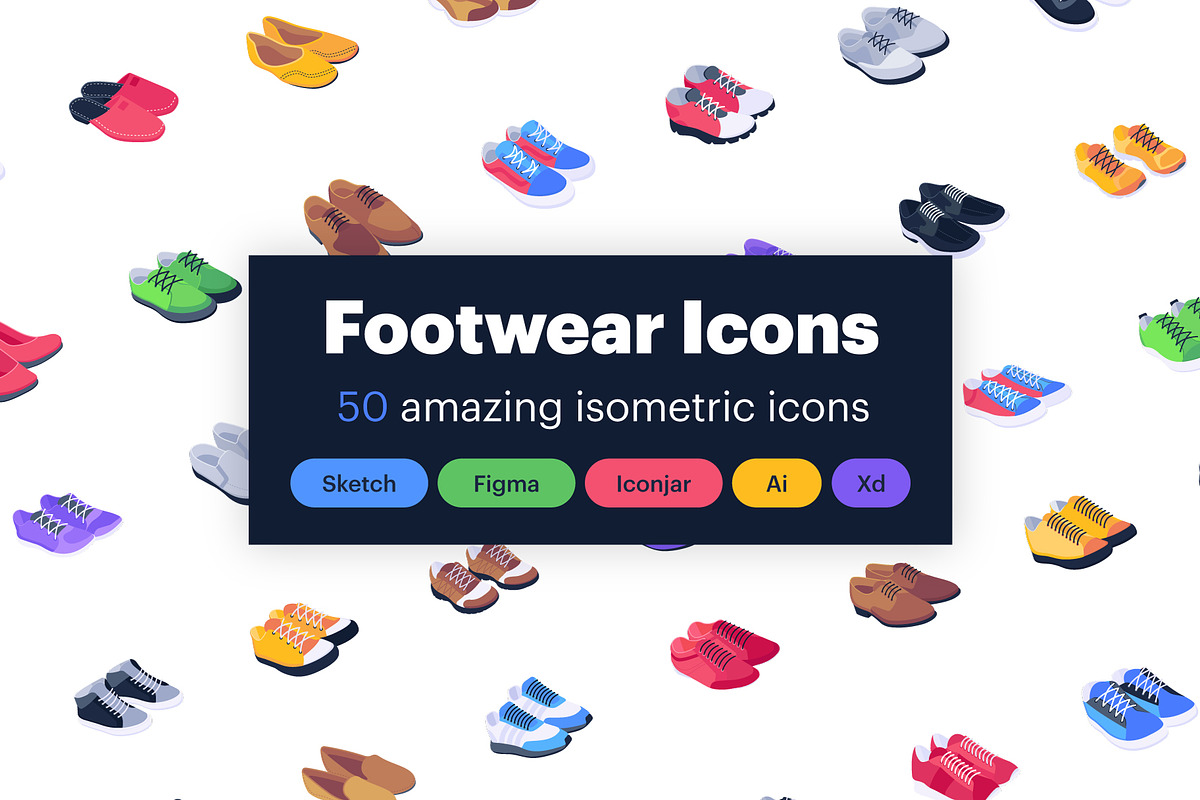 Footwear Icons, a Duotone Icon by Brickclay (Photo 1 of 5)