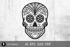 Sugar Skull Illustration