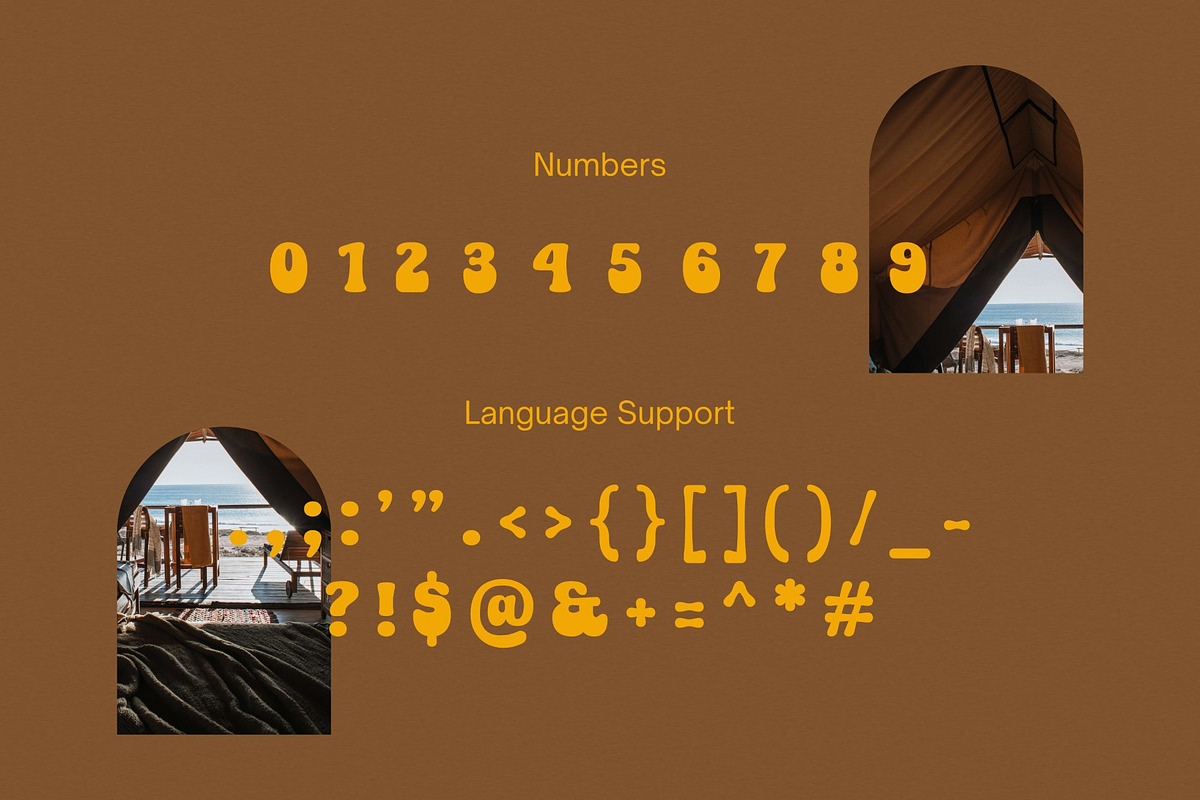 Always Sunny - Groovy Display Font, a Sans Serif Font by Studio Moara (Photo 3 of 8)