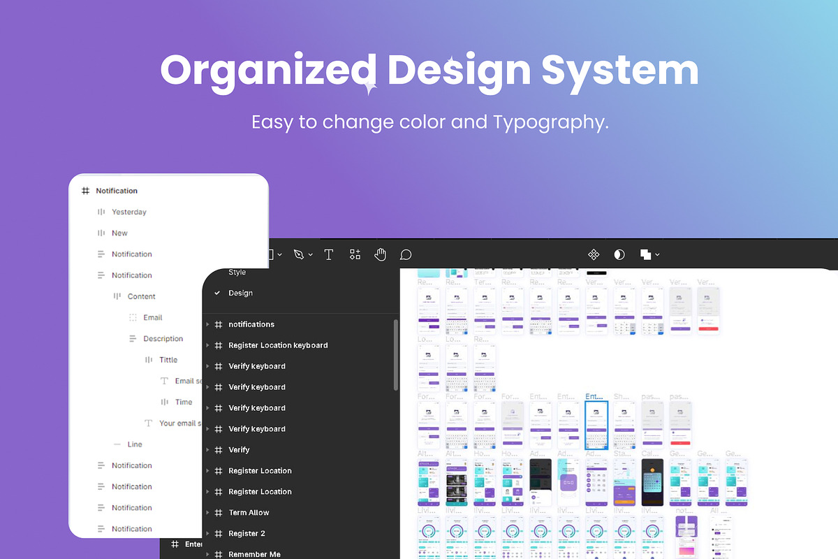 Smart Home Mobile App UI Kit, an UI Kit Template by Muhammad_Ahmad (Photo 4 of 6)
