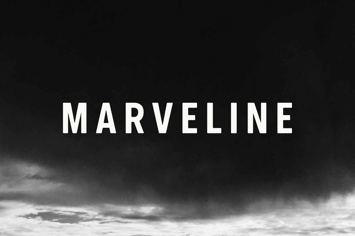 Marveline | Versatile Sans Serif, a Sans Serif Font by Ariya Works (Photo 1 of 9)
