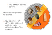 Boho style: gems items scene creator, a Product Mockup by Big Bundles Shop (Thumbnail 2 of 3)