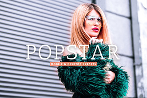 Popstar Pro Lightroom Presets