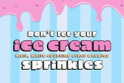 Ice Cream Dream Font Family, a Sans Serif Font by Salt & Pepper Designs (Thumbnail 3 of 8)