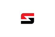 S lighting logo template., a Branding & Logo Template by Anton Akhmatov (Thumbnail 1 of 3)