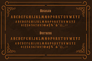 Coddiwomple Old Western Font, a Blackletter Font by Artdorable (Thumbnail 7 of 7)
