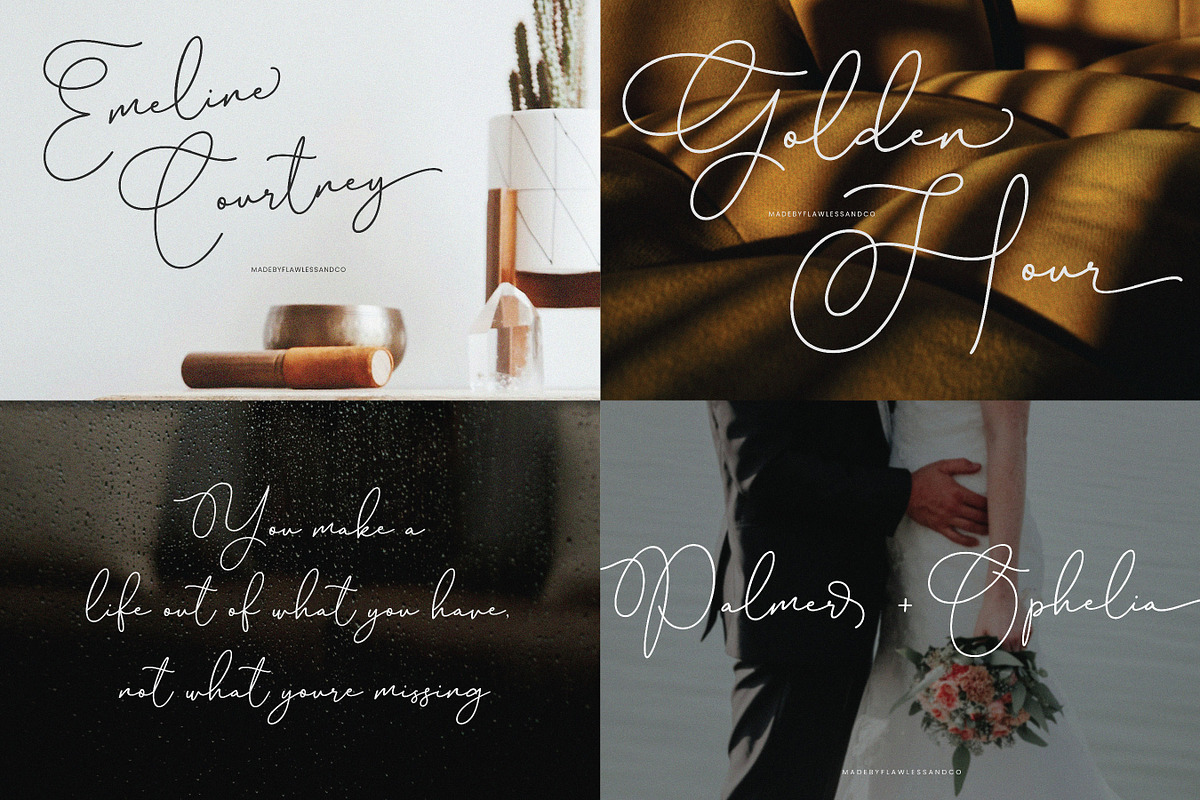 Modern Script Font Bundle, a Script Font by Flawless And Co (Photo 8 of 11)