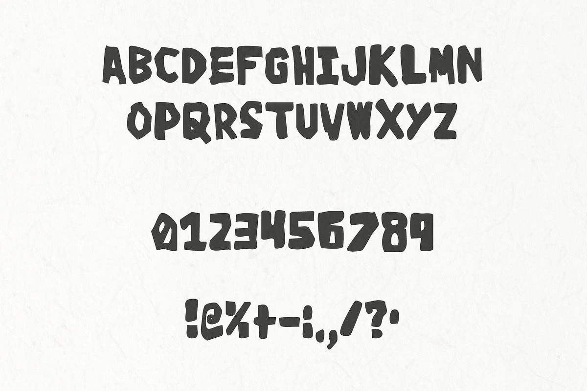 Dusty Dusty | Hand Drawn font, a Handwritten Font by Supersimbo © (Photo 5 of 7)