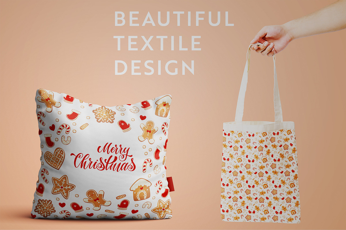 Gingerbread | Christmas Cookies Set, an Object Graphic by Kandella's Art (Photo 8 of 9)