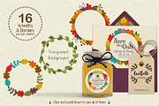 Woodland Animals Design Kit, an Animal Illustration by PixelPaperPrints (Thumbnail 6 of 9)