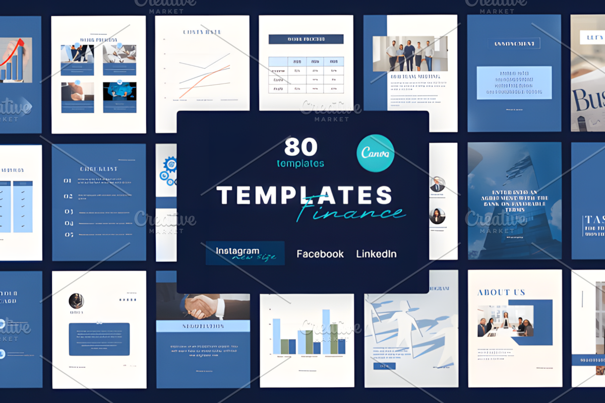 Financing Canva Templates, Instagram, a Social Media Template by Ink Gallery (Photo 1 of 8)