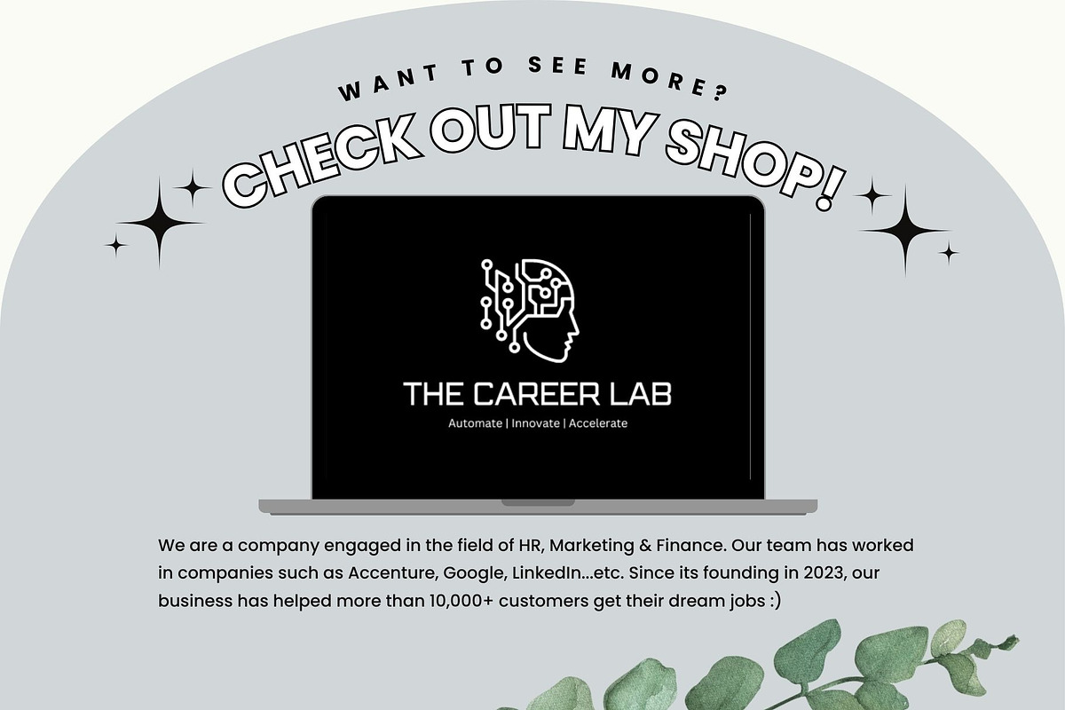 Resume/CV classic photo template, a Resume Template by The Career Lab (Photo 10 of 10)