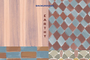 Handmade Earthy Frames & Backgrounds, an Object Graphic by Lana Elanor (Thumbnail 6 of 16)