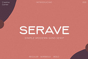 Serave - Soft Rounded Typeface, a Sans Serif Font by CCS Type (Thumbnail 12 of 20)