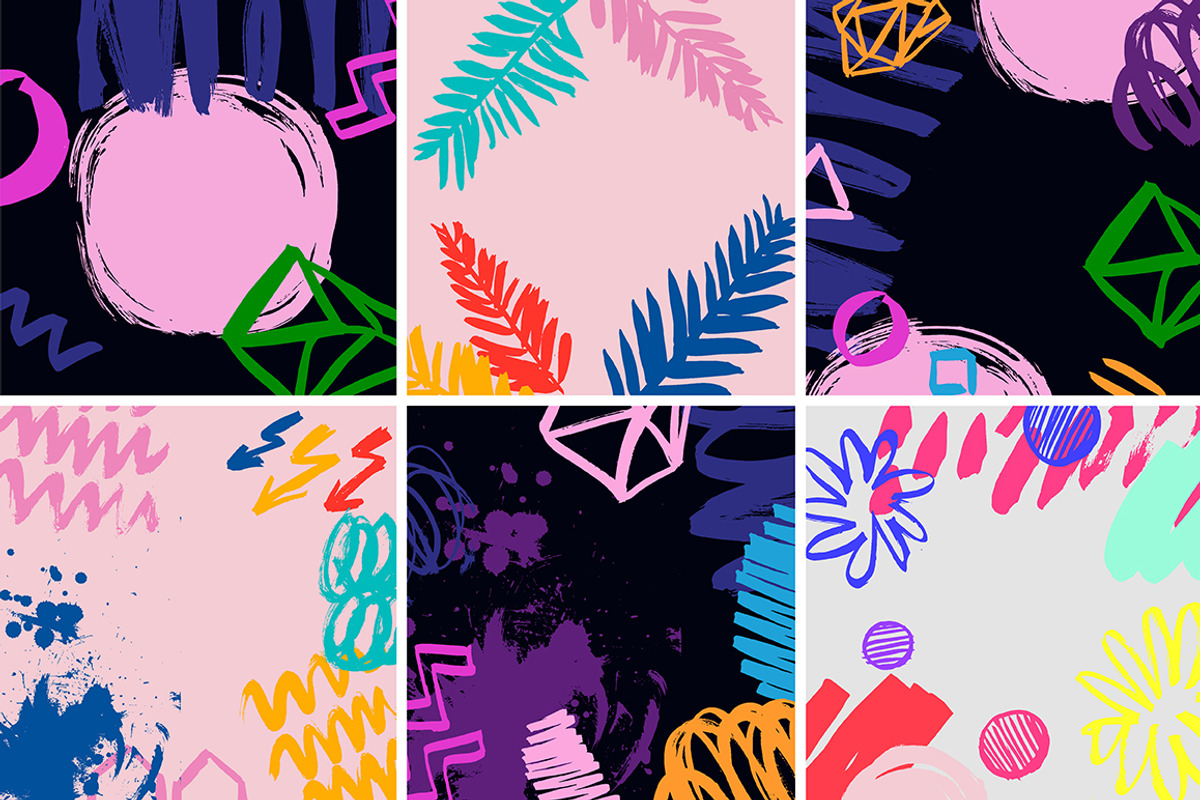 INK backgrounds, an Illustration by Tanya Akhmett (Photo 6 of 6)