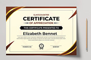 Certificate Design Template, a Stationery Template by MightyDesign (Thumbnail 2 of 6)