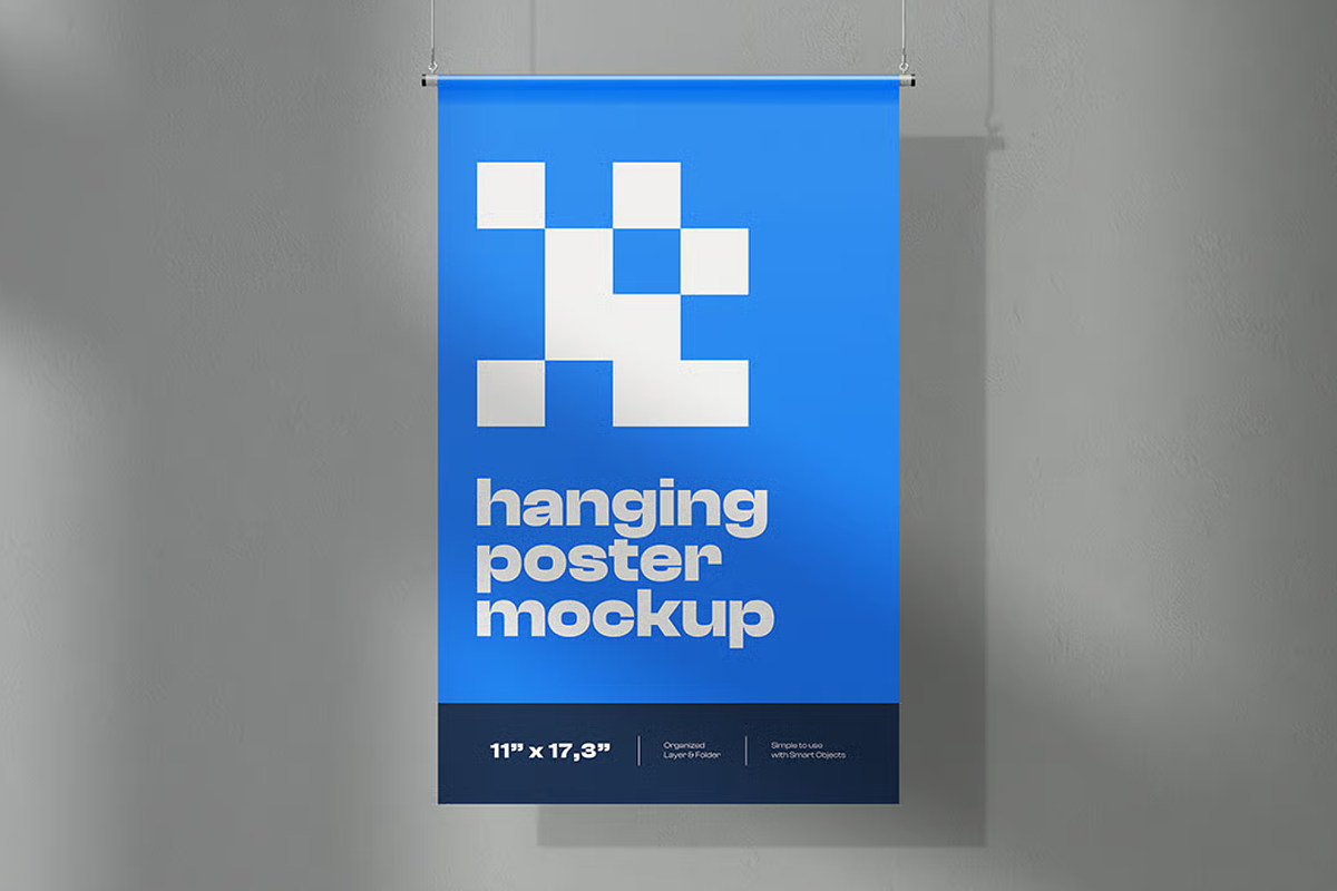 Poster Mockup - Framed Wall Style, a Mockup by graphicsauce (Photo 4 of 5)