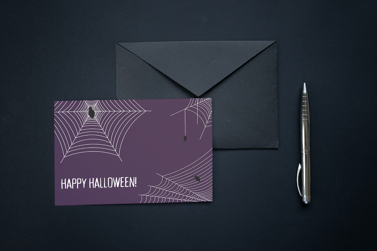 Spider Webs - 8, a Seasonal Illustration by Raafeya's Crafts (Photo 2 of 5)