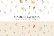 Boho Flowers. Watercolor Collection, a Decorative Illustration by Slastick (Thumbnail 4 of 8)