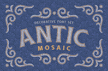Antic Mosaic font