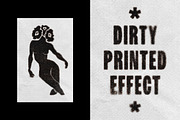 Dirty Print Effect, a Layer Style Add-On by Design Squad (Thumbnail 3 of 6)