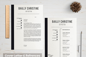 Clean Cv Template Design